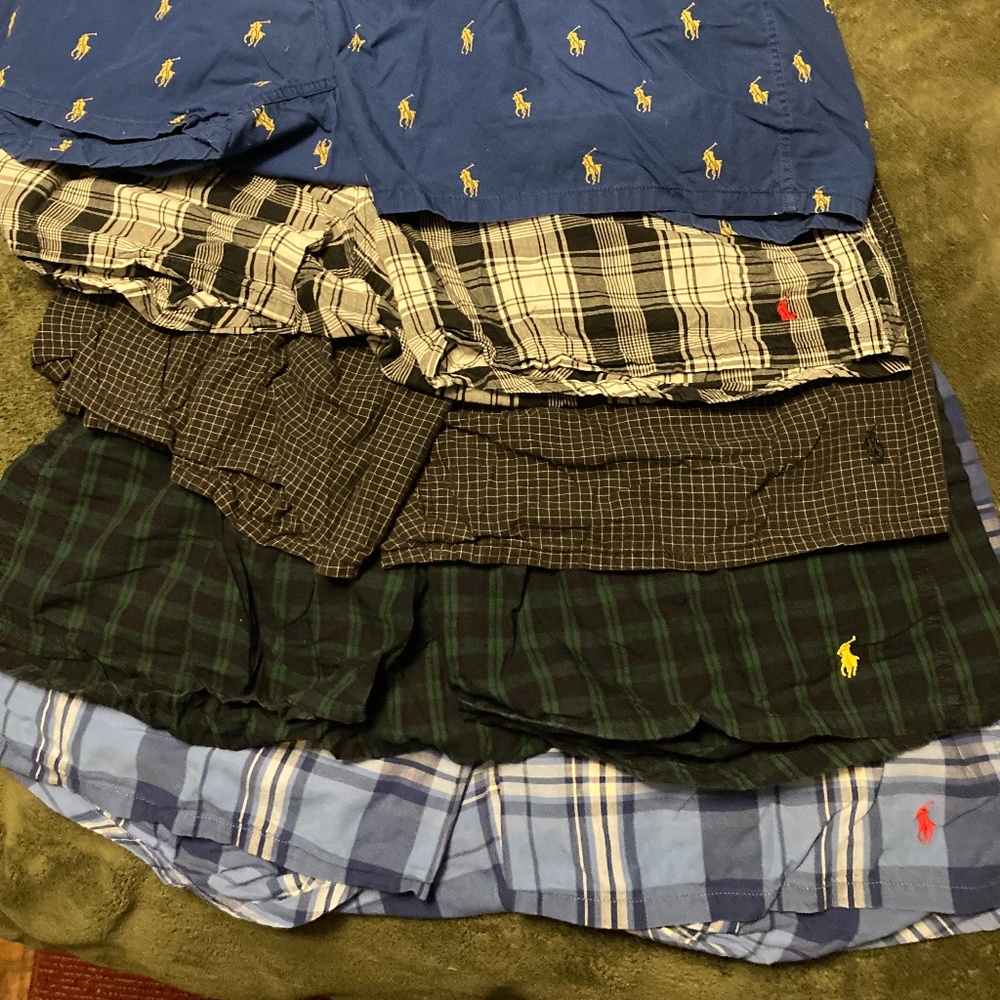 (lot of 5)Men's Polo by Ralph Lauren boxers